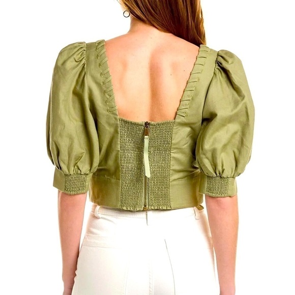 Ted Baker  London Whipstitch Detail Crop Top - Picture 2 of 6